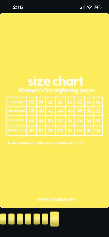 Ruhdies Jeans, Very good, size S / 36 / 8, photo 3