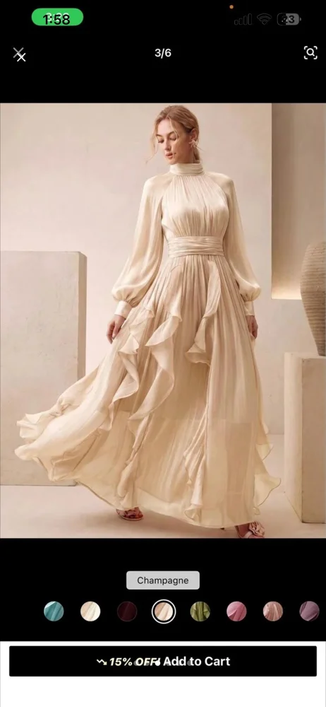 Shein Maxi Dresses, size XL / 42 / 14, photo 3