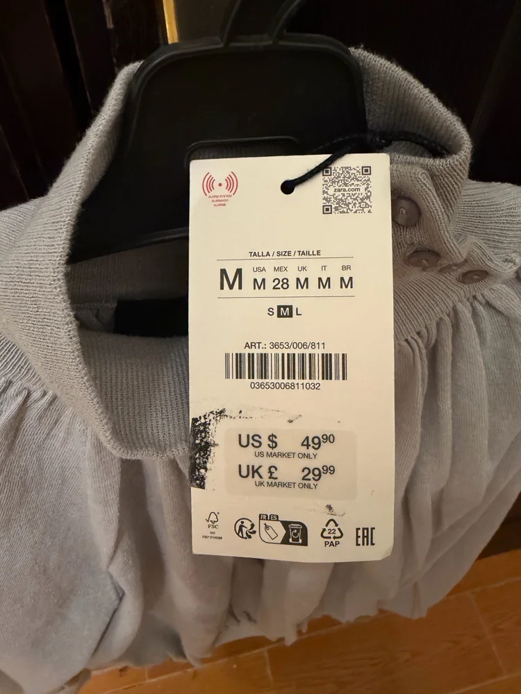 Zara Blouses, New with tags, size M / 38 / 10, photo 4