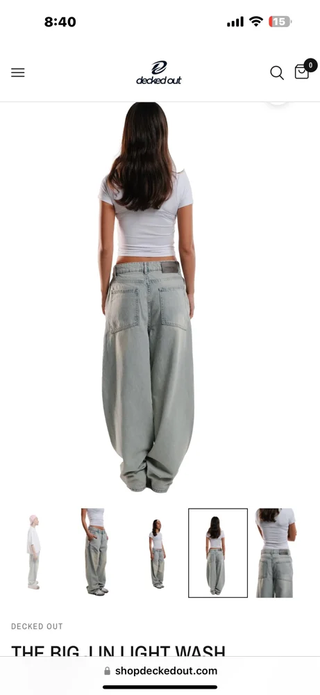 Decked out Jeans, size M, photo 3