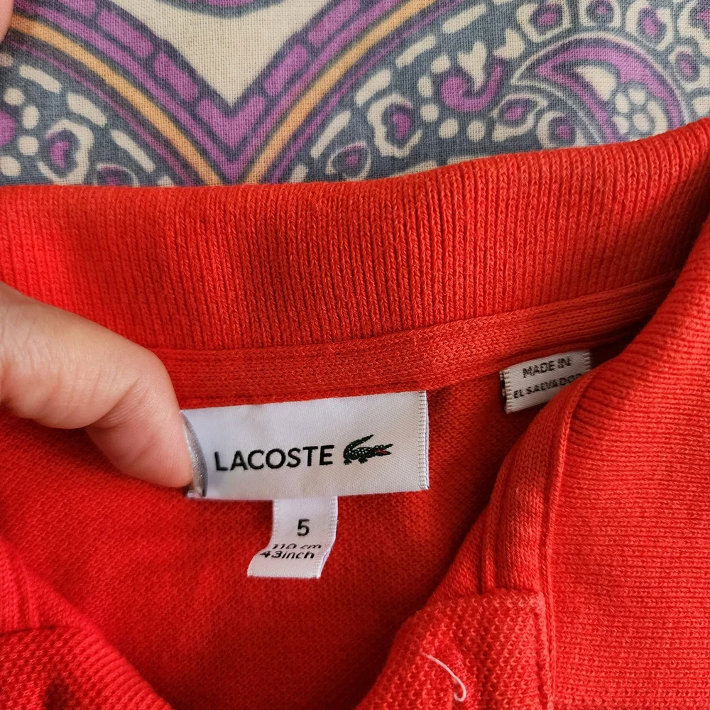 Lacoste Tops, size 5y, photo 2