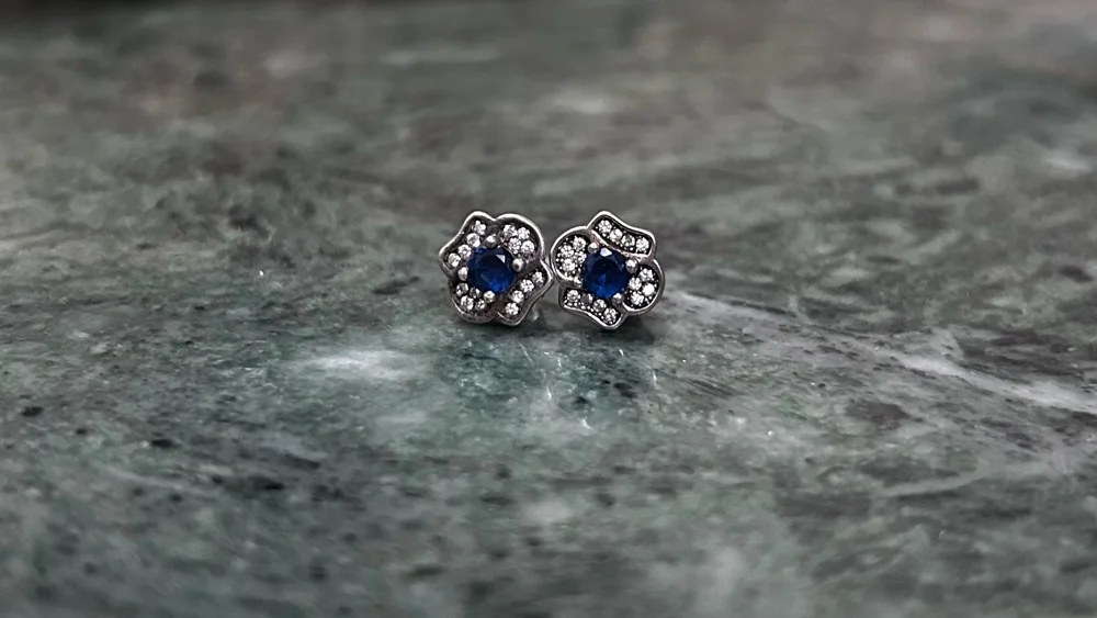 Silver Earrings, size Other, photo 2