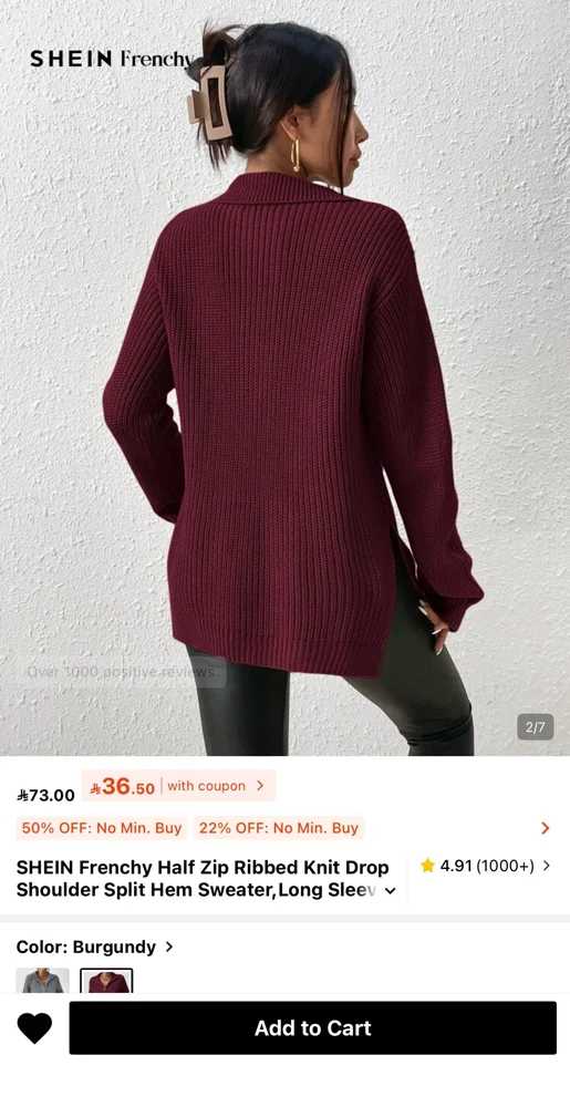 Shein Sweaters & Pullovers, size S / 36 / 8, photo 4