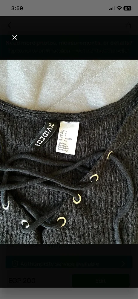 H&M Blouses, size S / 36 / 8, photo 3