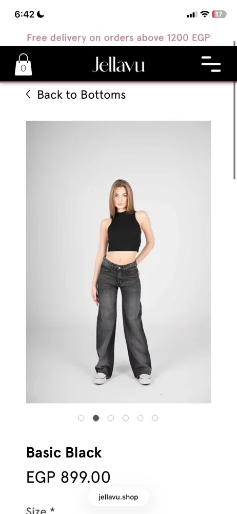 local brands Jeans, size XS / 34 / 6, photo 3
