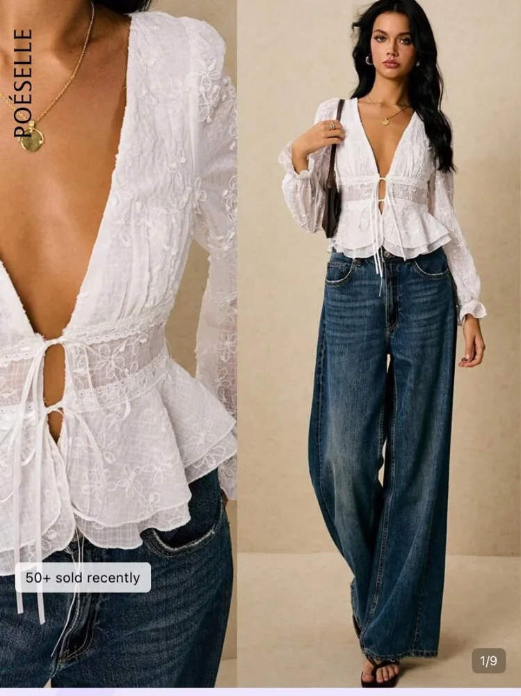 Shein Blouses, size XXS / 32 / 4, photo 3