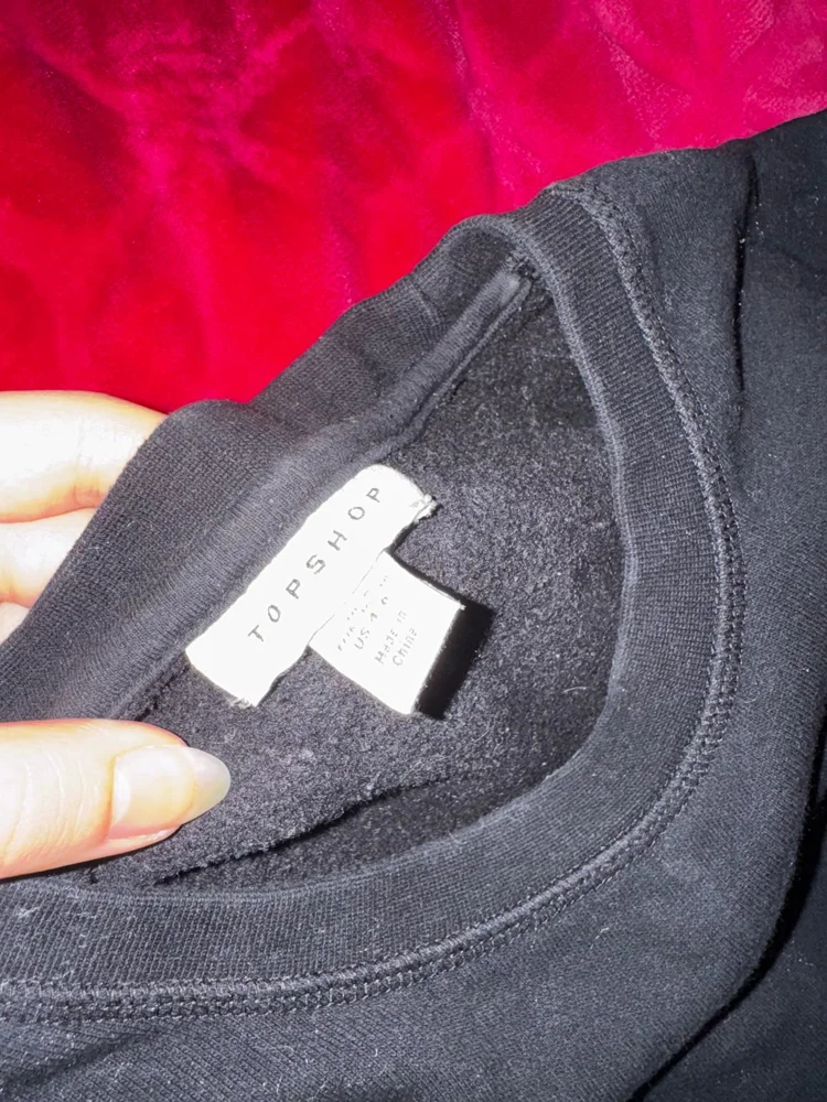 Topshop Sweatshirts, size M, photo 5