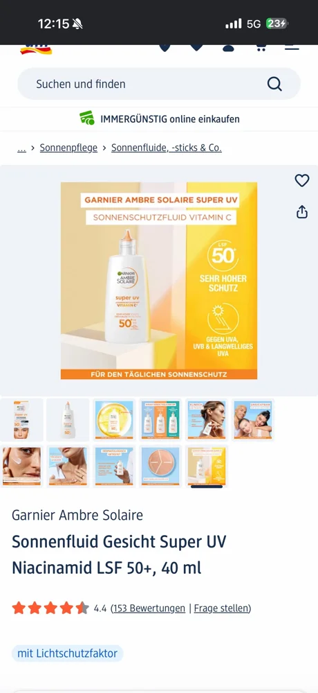 Garnier واقي شمس، جديدة بالتيكيت، صورة 3
