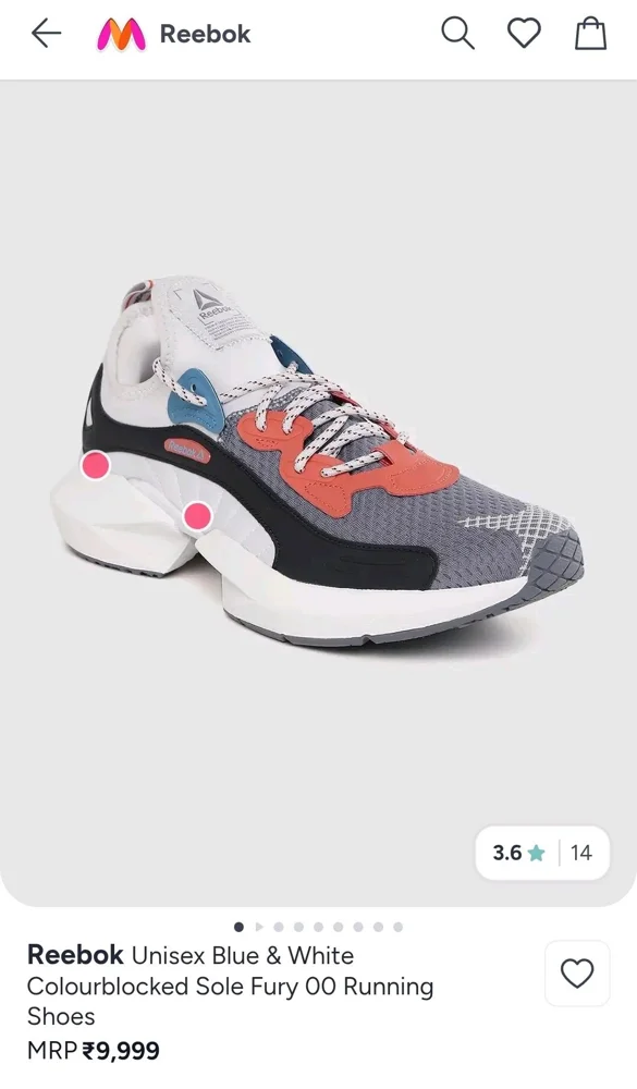 Reebok Sneakers, size 38.5, photo 6