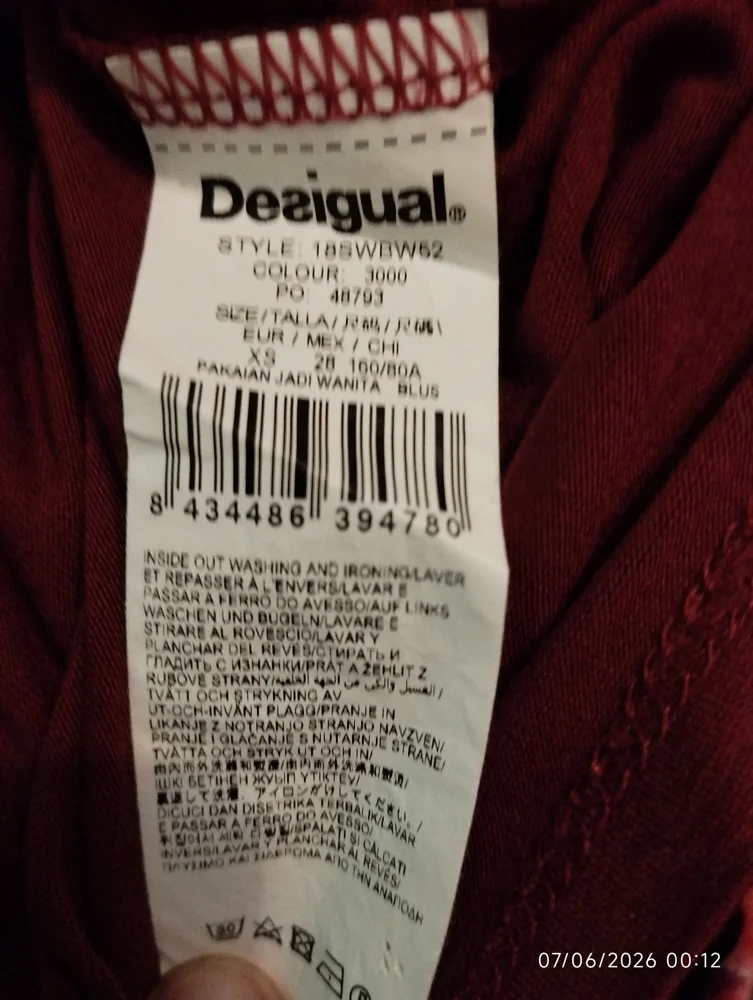 Desigual Blouses, Excellent, size XS / 34 / 6, photo 5