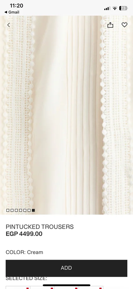 H&M Pants, size XS / 34 / 6, photo 2