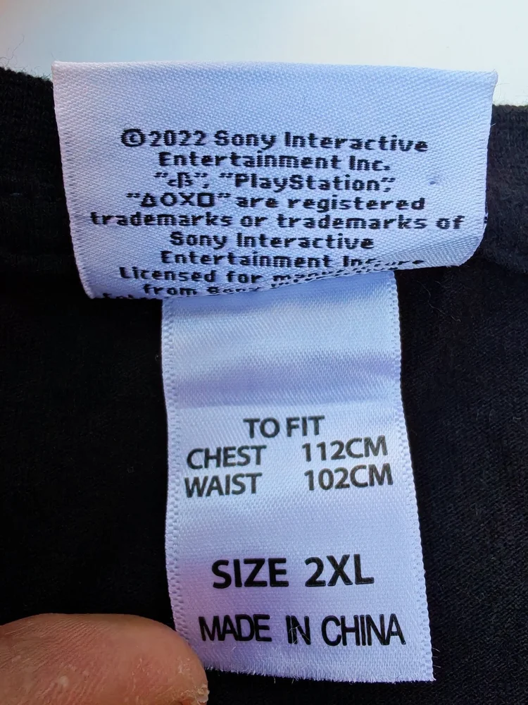 PlayStation T-shirts, Excellent, size XXL, photo 3