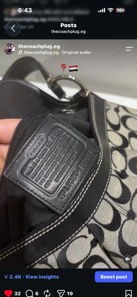 Coach Shoulder Bags, size Other, photo 6