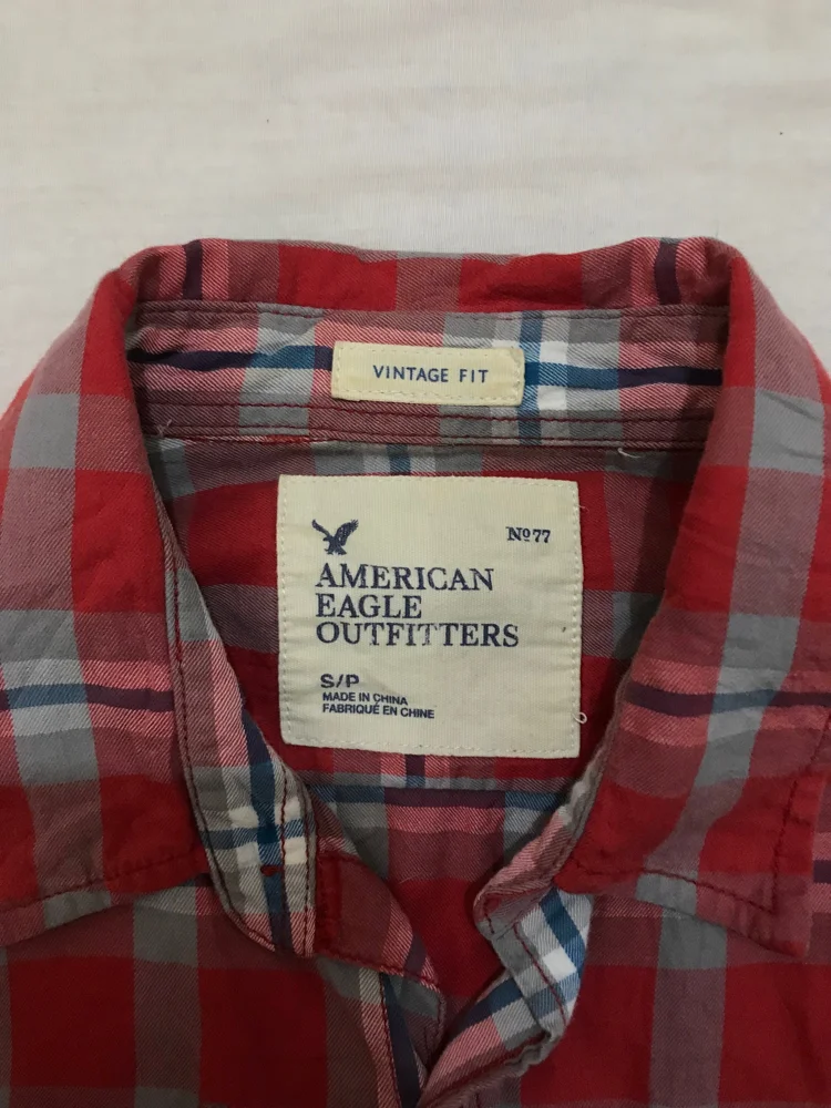 American Eagle Button Down Shirts, Excellent, size M, photo 3