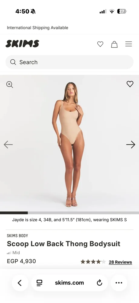 Skims Bodysuits, New with tags, size M / 38 / 10, photo 3