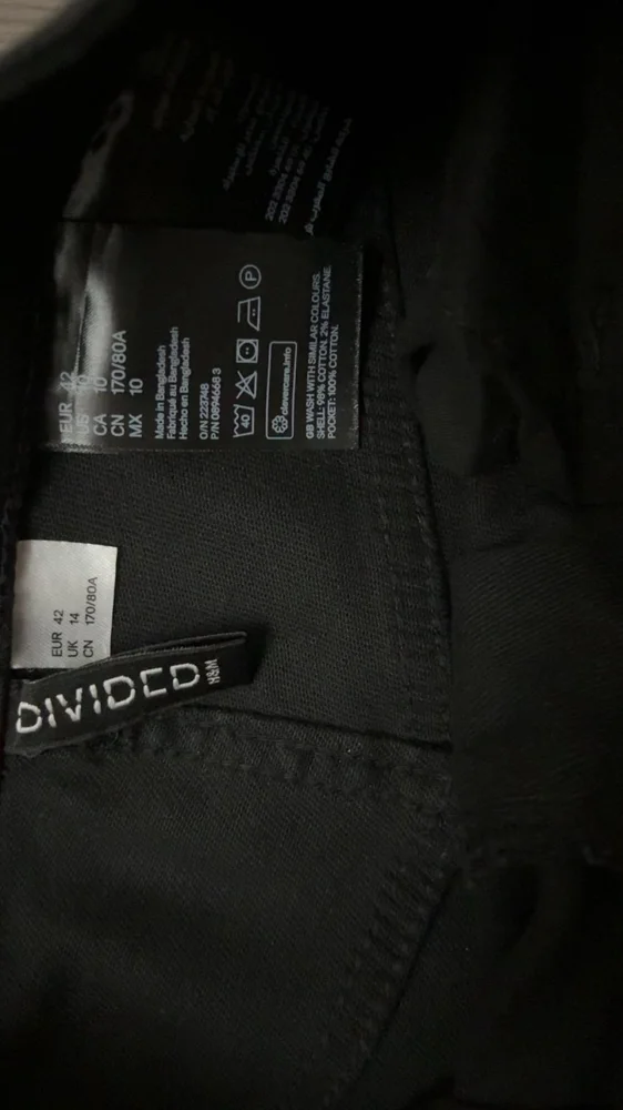 H&M Divided Jeans, size XL / 42 / 14, photo 3
