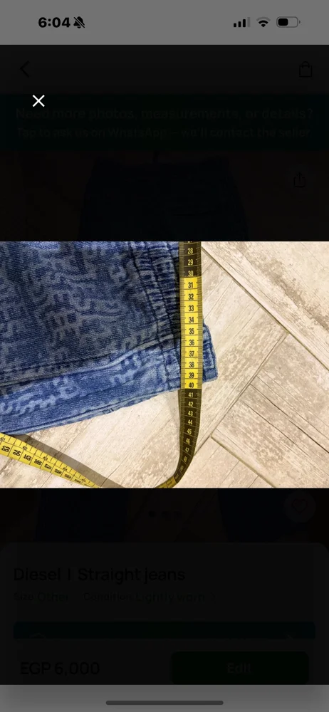 Diesel Pants, size XL, photo 3