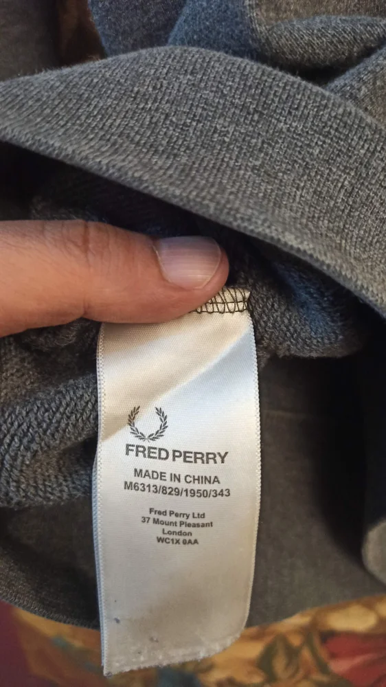 Fred Perry Sweatshirts, Excellent, size L, photo 5
