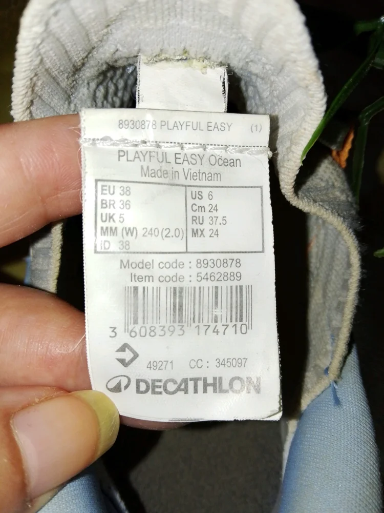 Decathlon Shoes, size 11y, photo 3