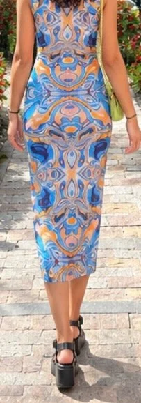 Bershka Midi Dresses, Excellent, size M / 38 / 10, photo 3