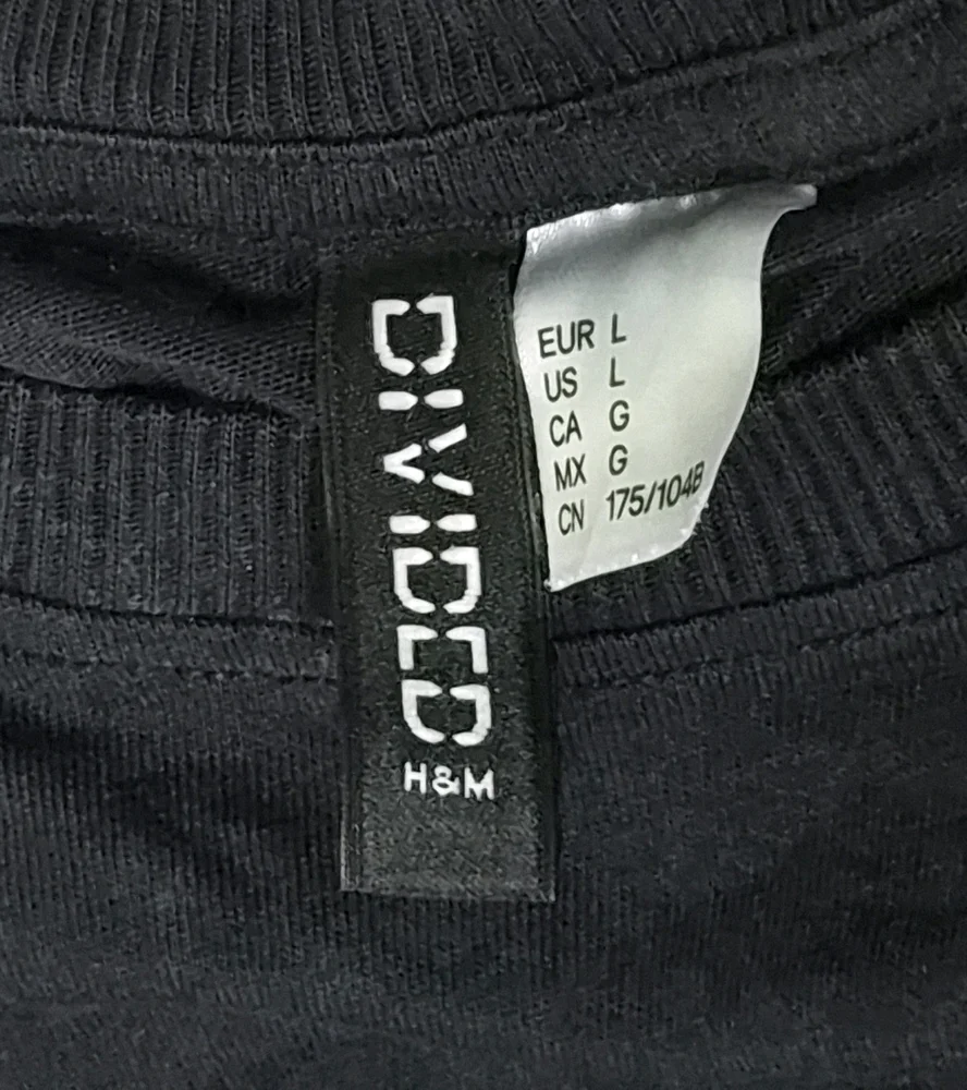 H&M Divided Crop Tops, size L / 40 / 12, photo 2