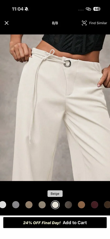 Shein Pants, Excellent, size M / 38 / 10, photo 2