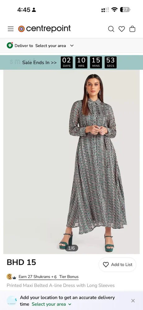 Splash Maxi Dresses