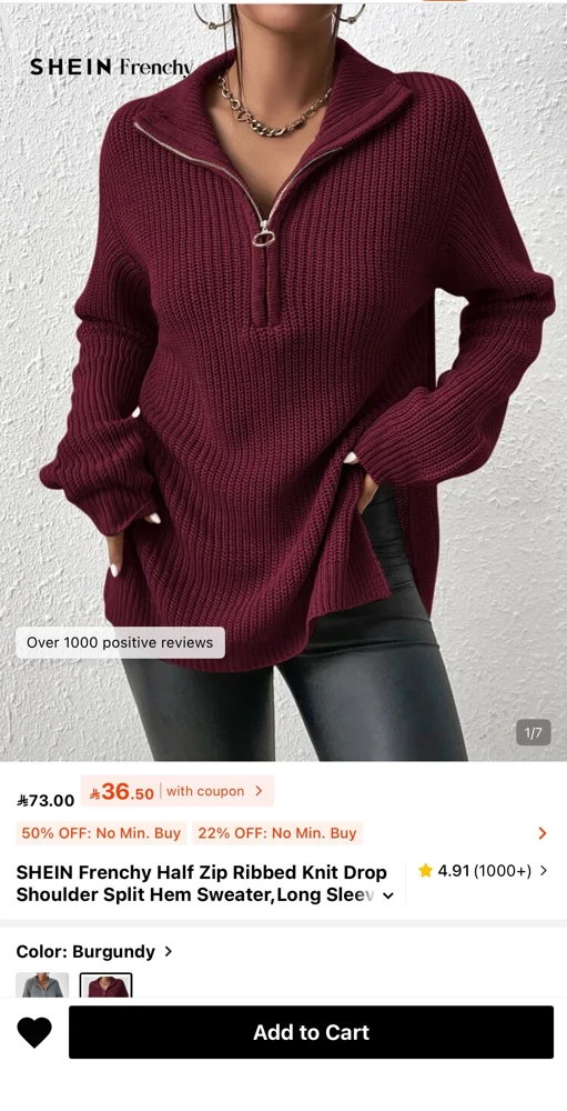 Shein Sweaters & Pullovers, size S / 36 / 8, photo 3