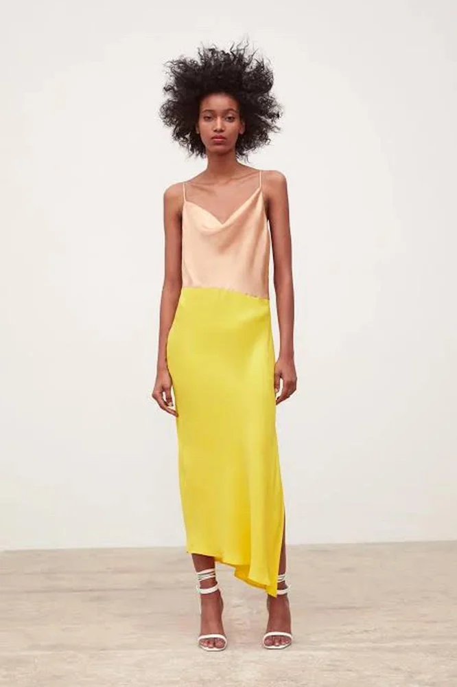 Zara فساتين ميدي