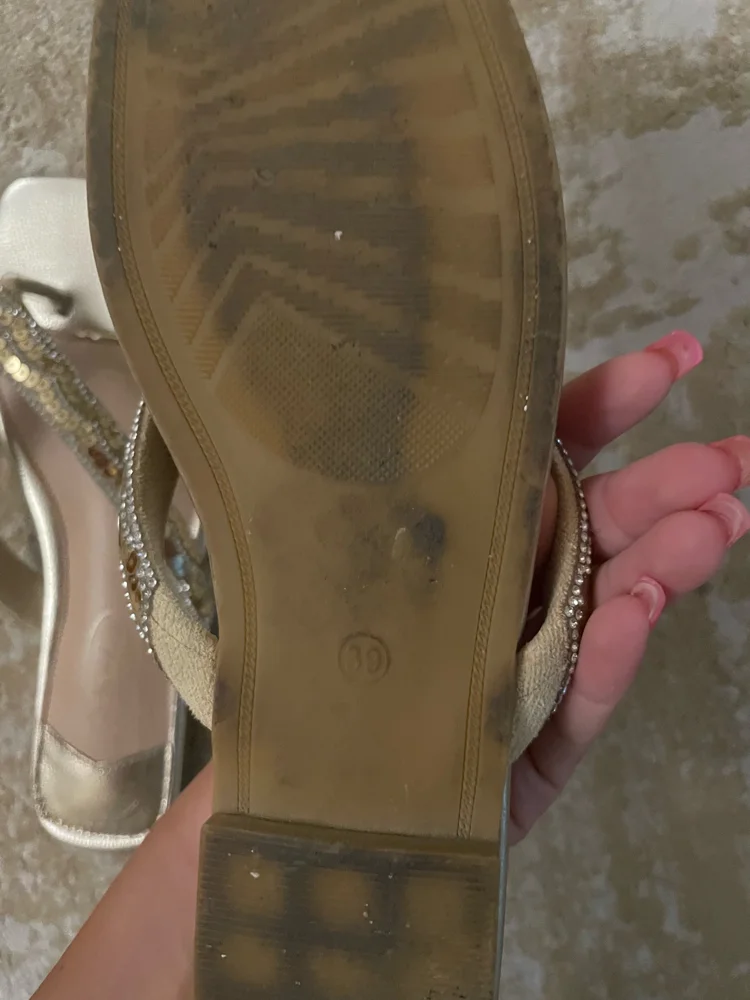 Vintage Dressing Flip-flops, size 39, photo 3
