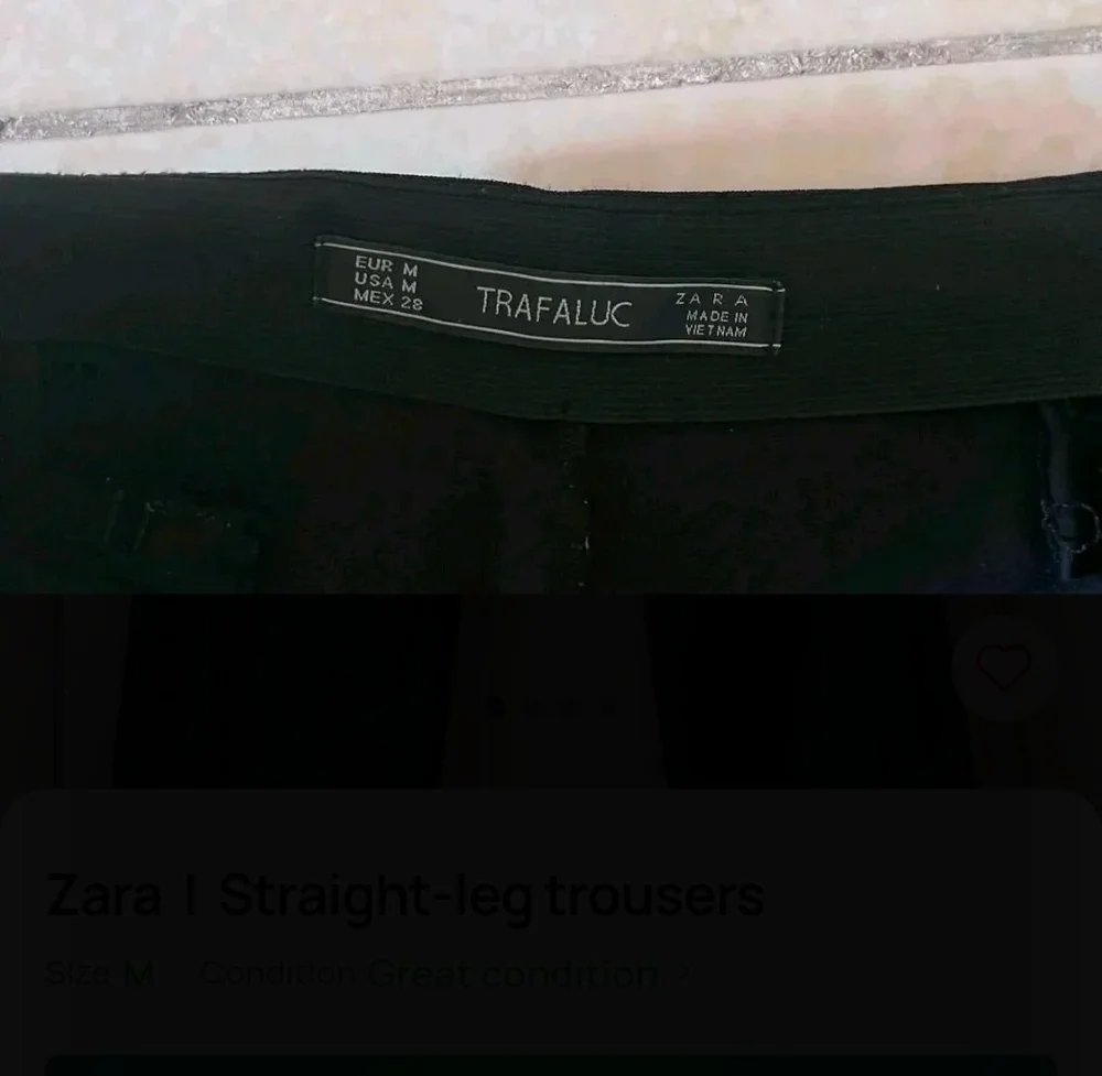 Zara Pants, Very good, size M / 38 / 10, photo 3