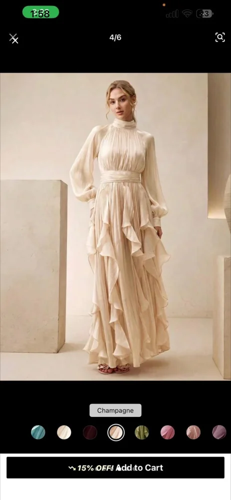 Shein Maxi Dresses, size XL / 42 / 14, photo 4