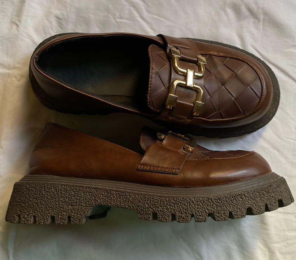 local brands Loafers, size 38.5, photo 2