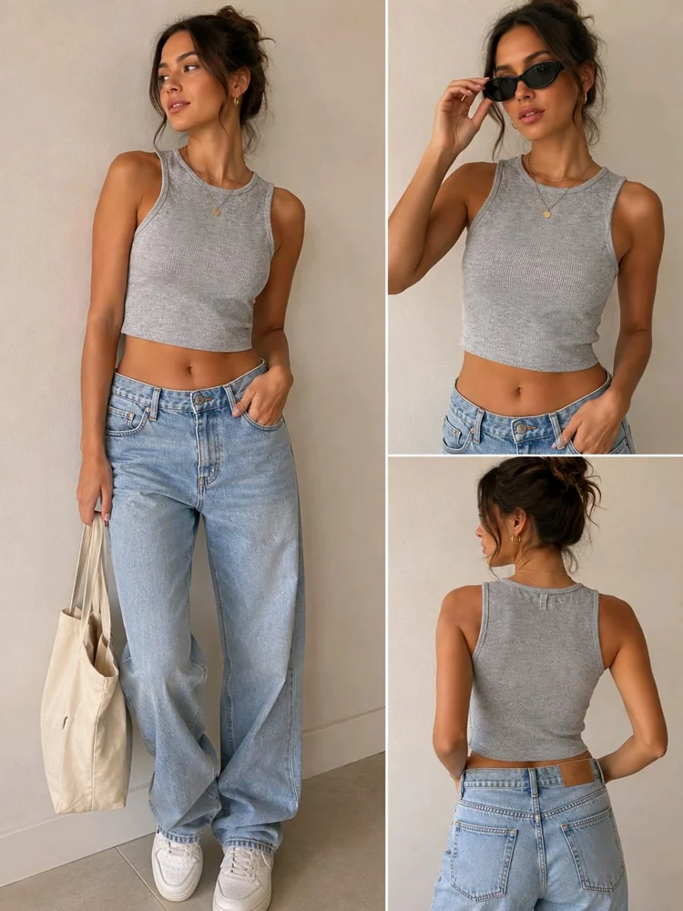 Defacto Crop Tops