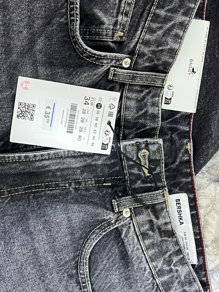 Bershka Jeans, New with tags, size XS / 34 / 6, photo 4