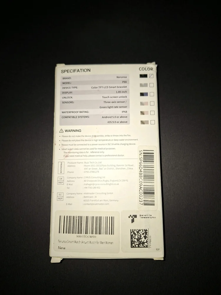 Amazon Wearables, size Other, photo 3