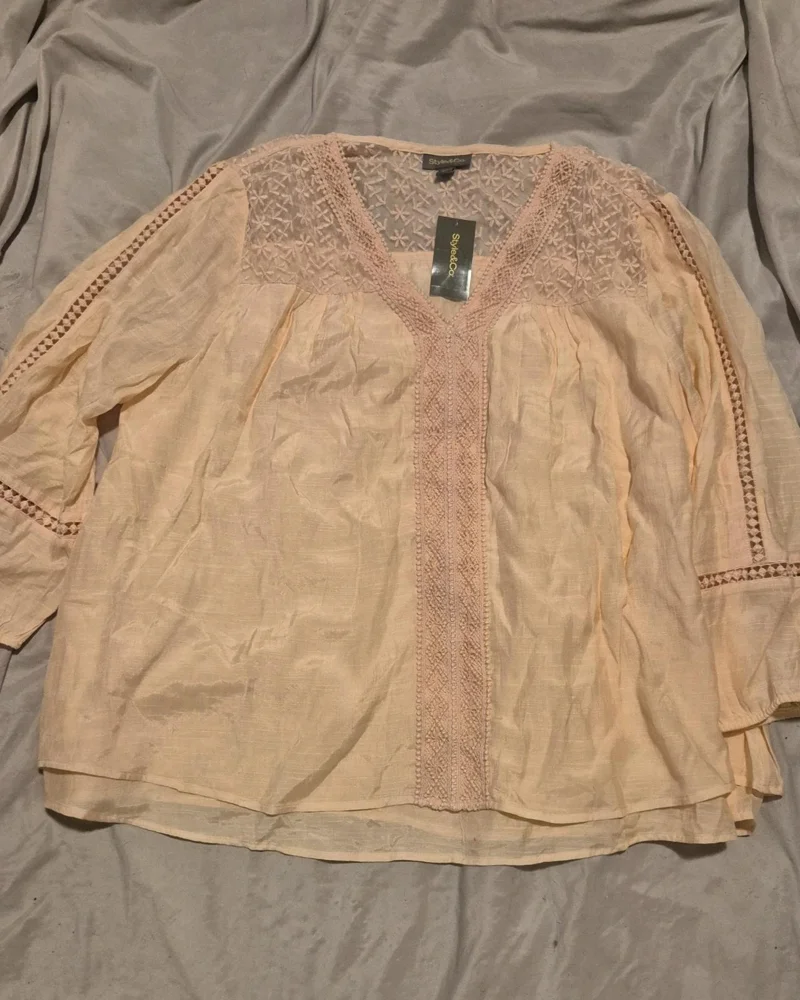 style & co. Blouses