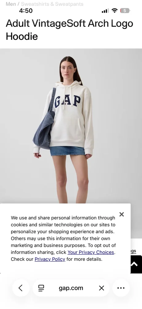 GAP Hoodies, New with tags, size S / 36 / 8, photo 3