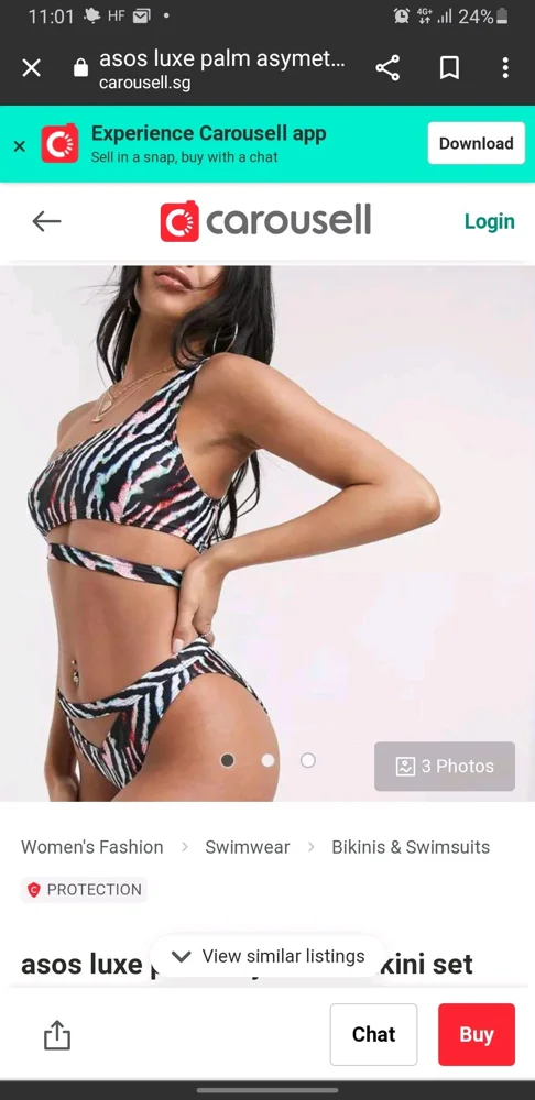 ASOS Bikini, size L / 40 / 12, photo 3
