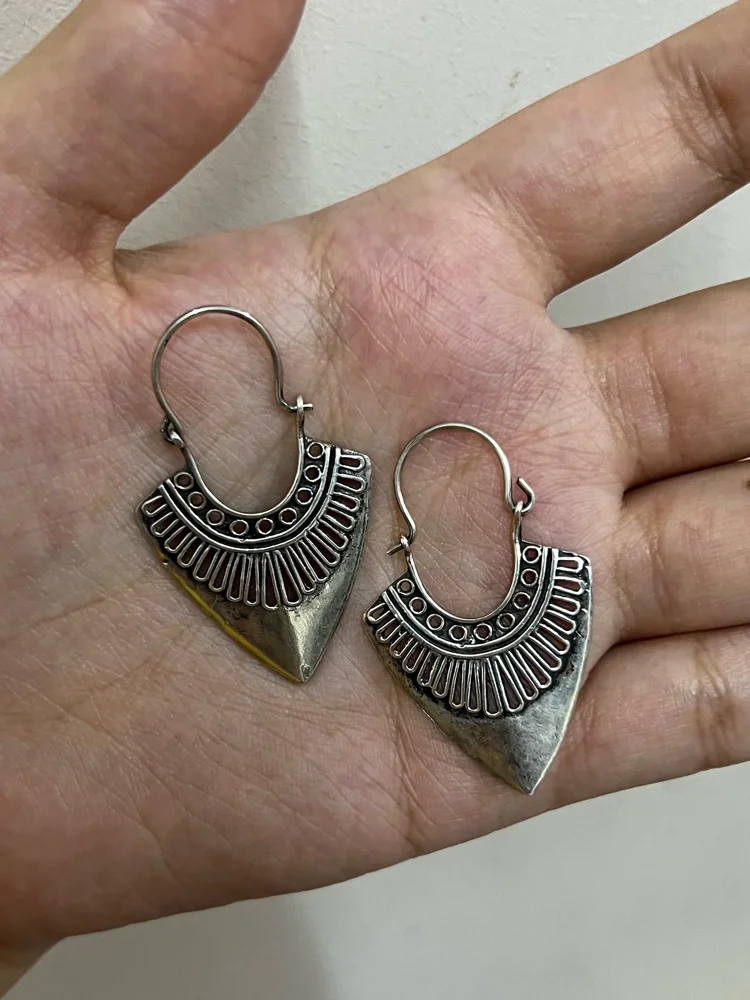 Silver Earrings, size Other, photo 2