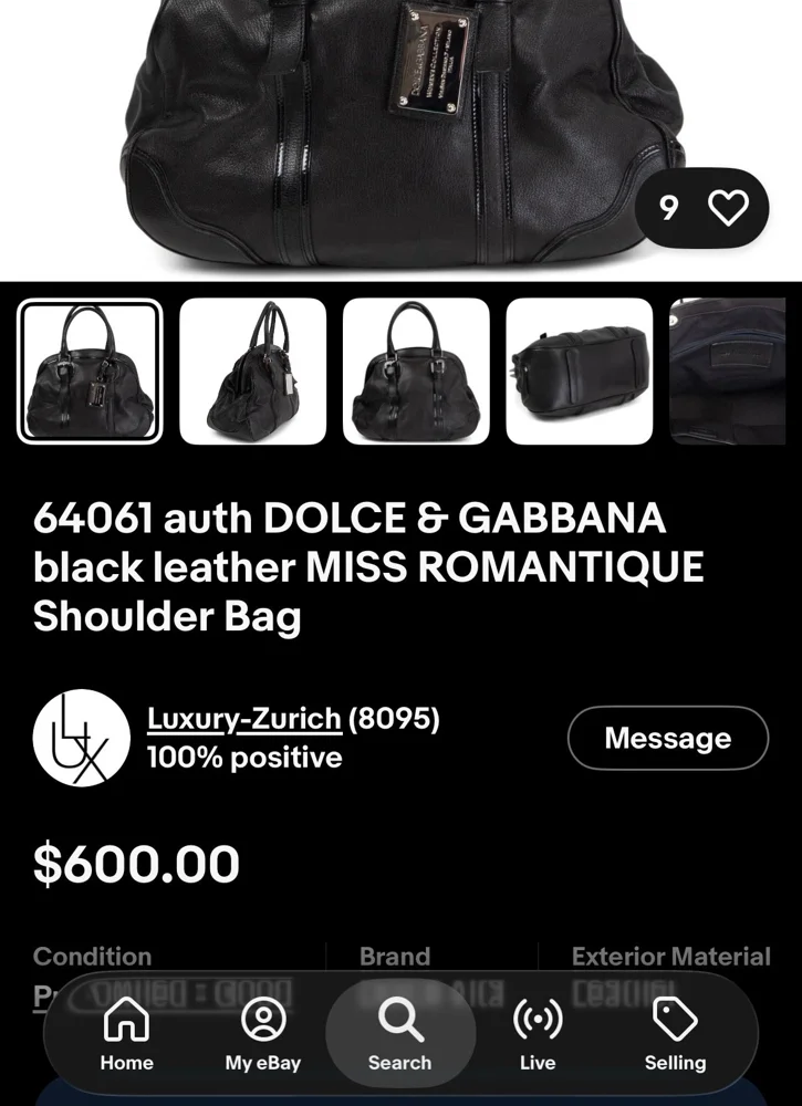 Dolce & Gabbana Shoulder Bag, size Other, photo 6