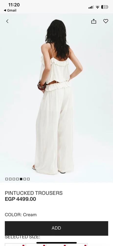 H&M Pants, size XS / 34 / 6, photo 6