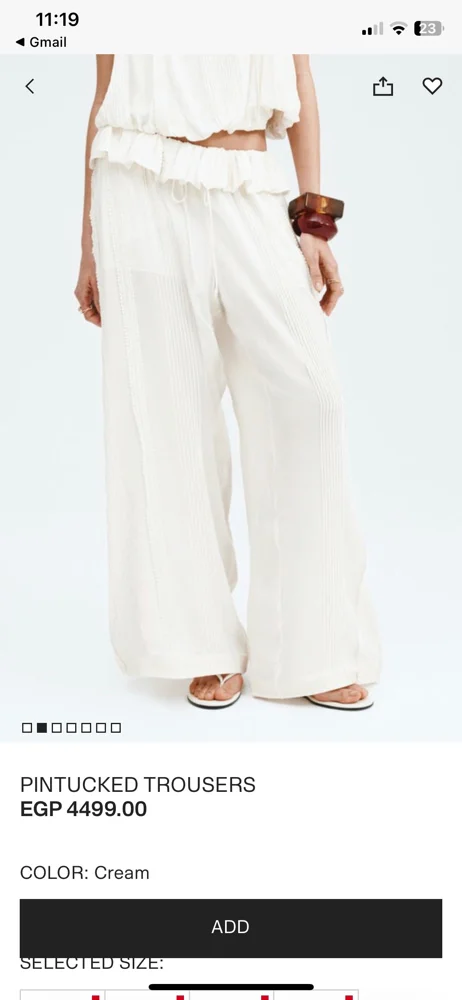 H&M Pants, size XS / 34 / 6, photo 3