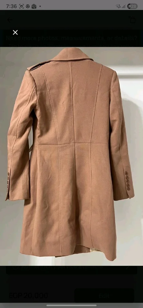 Elisabetta Franchi Coats, size L / 40 / 12, photo 3