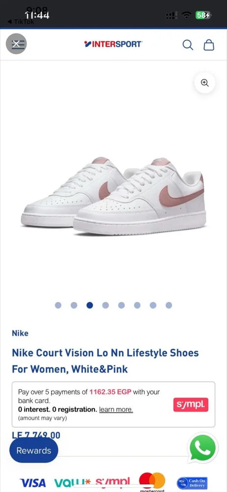 Nike Sneakers, New with tags, size 40, photo 2