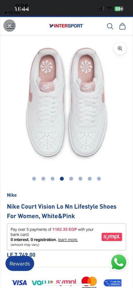 Nike Sneakers, New with tags, size 40, photo 3