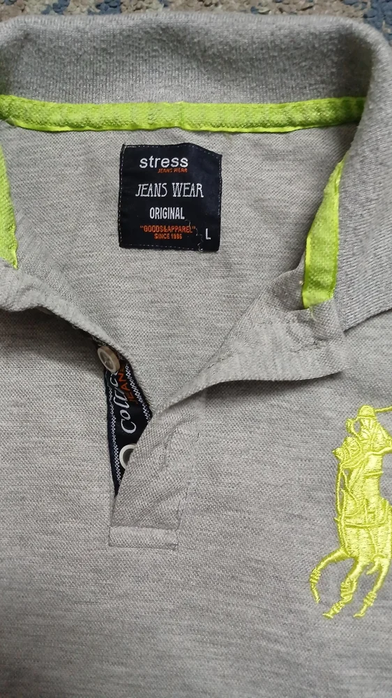 Jeanswear Polo Shirts, Good, size L, photo 5