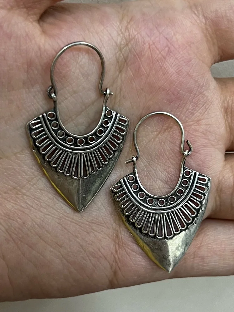 Silver Earrings, size Other, photo 6