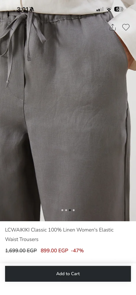LC Waikiki Pants, size 4XL / 48 / 20, photo 2