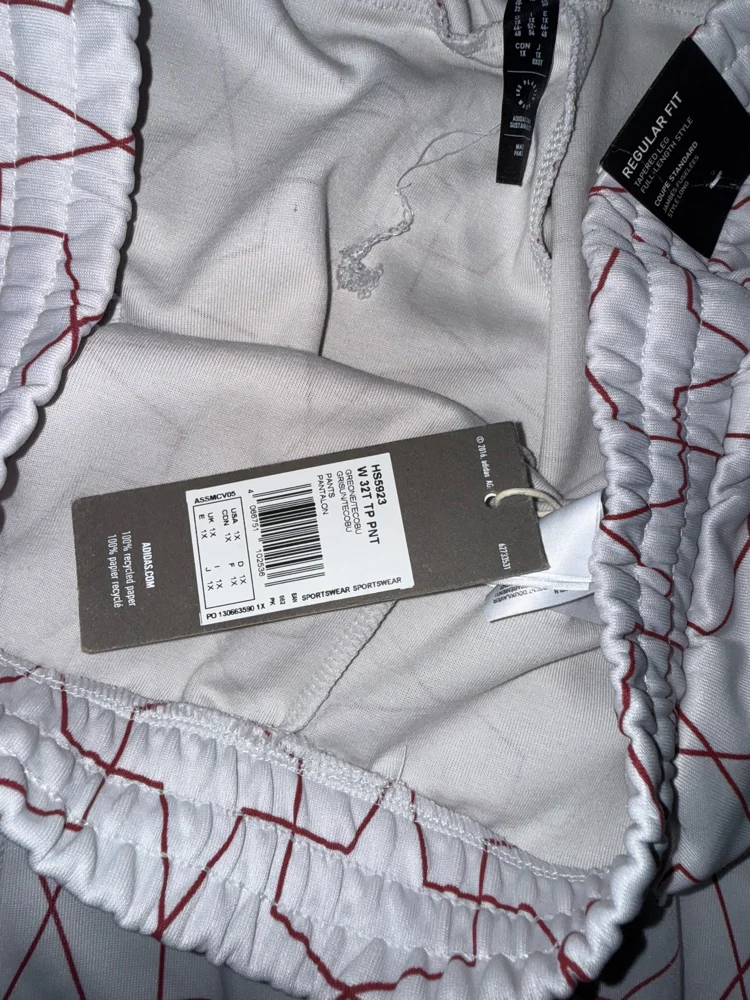 adidas Sweatpants, New with tags, size XL / 42 / 14, photo 4